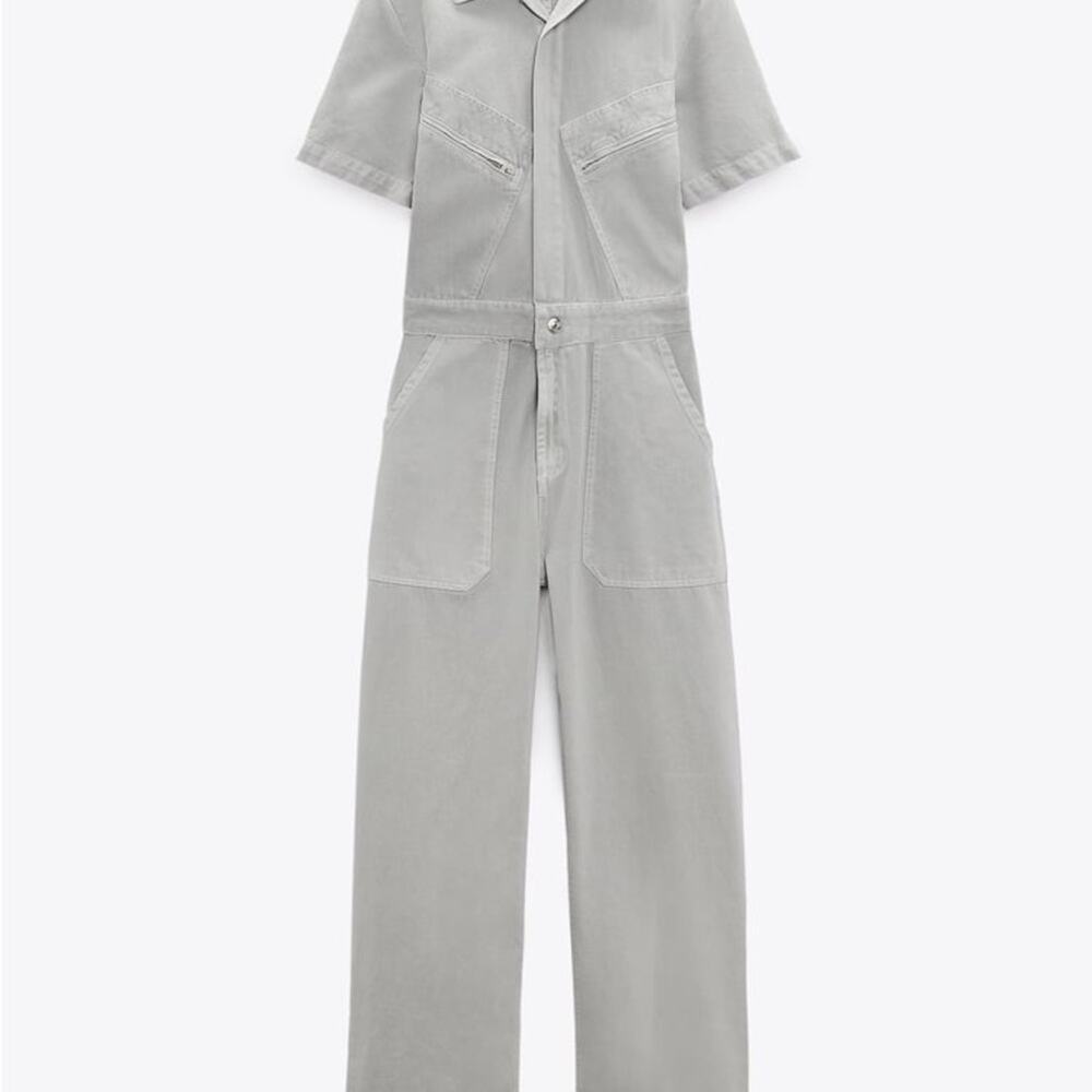 ZARA LONG COLORFUL JUMPSUIT - Picture 9 of 13